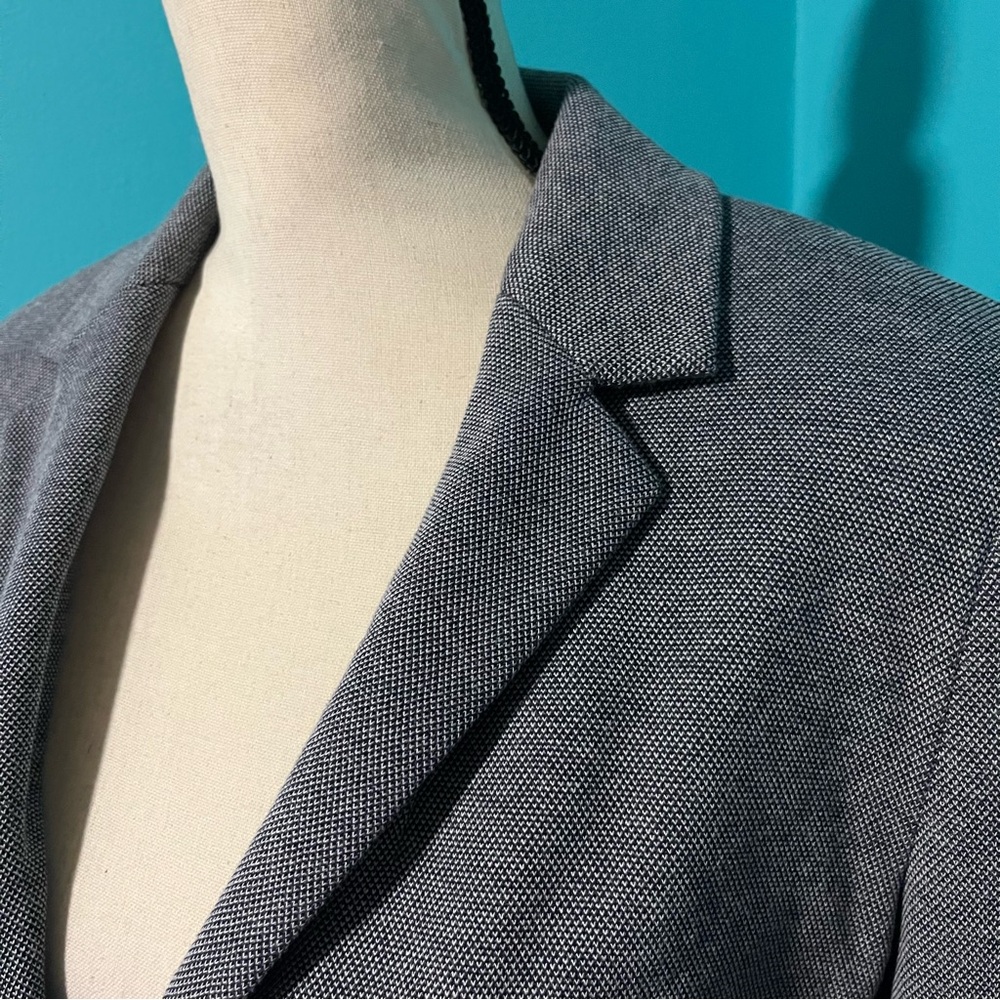 NWT Express S Gray Single Button Blazer Jacket - Picture 4 of 6